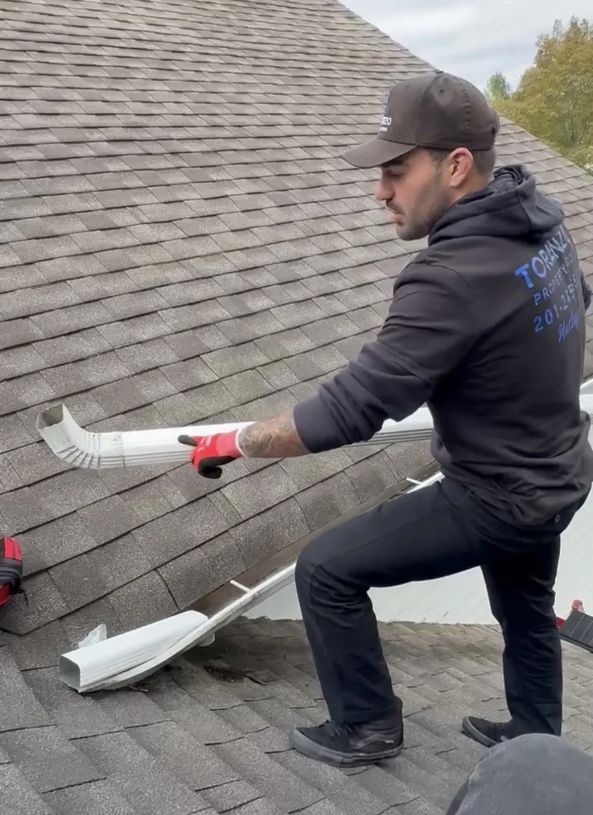 Gutter Repairs in Wayne: Leaking corner resealed
