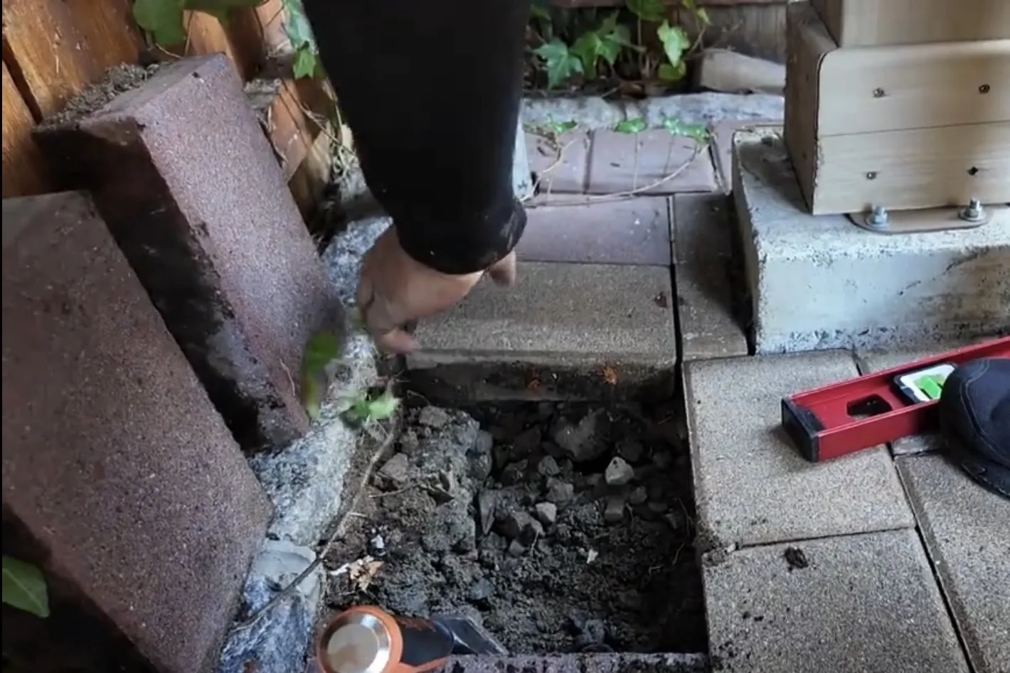 Paver Re-Leveling photo