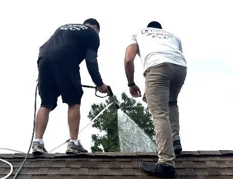 Roof Cleaning job in Wanaque