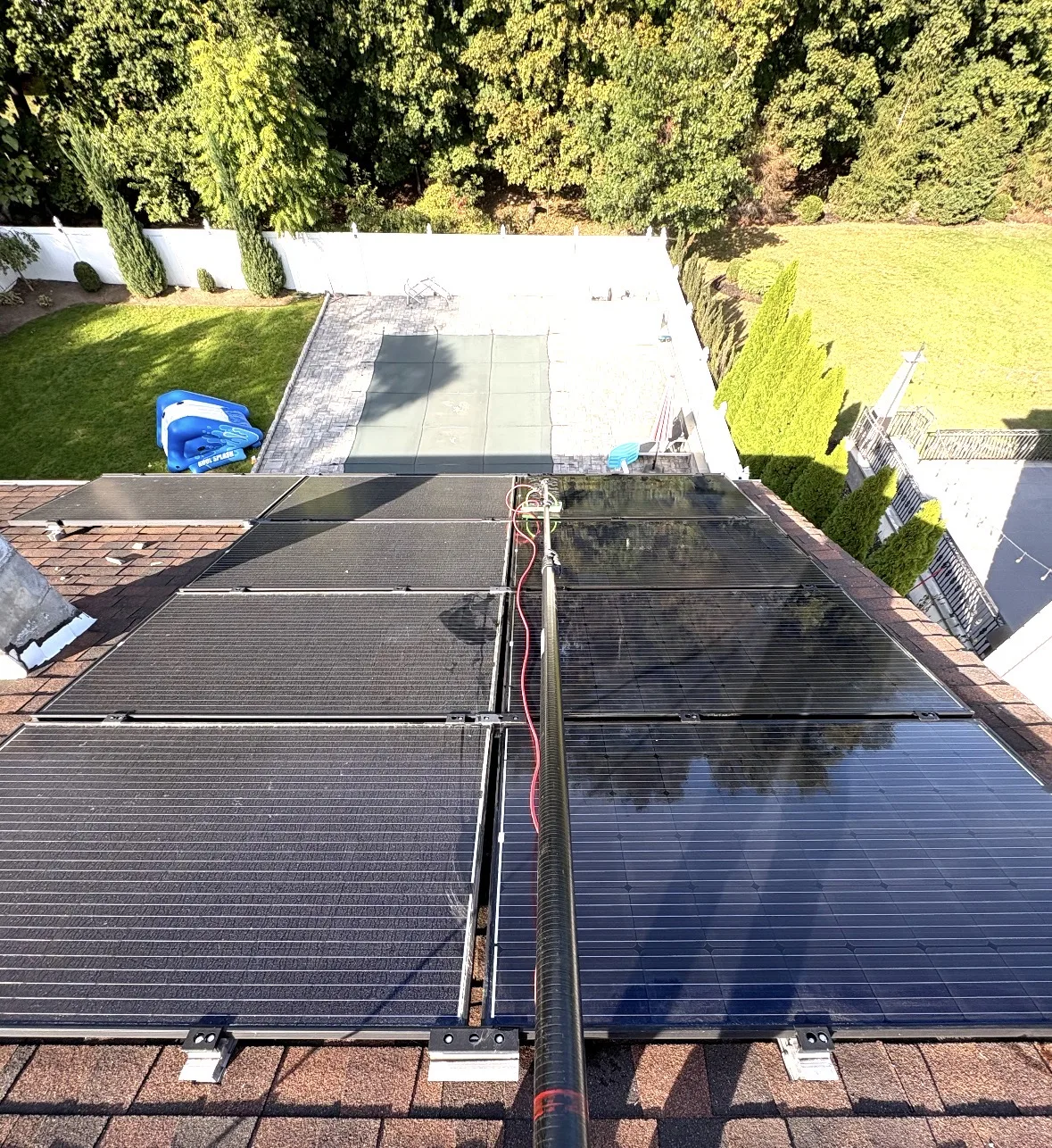 Solar Panel Cleaning photo